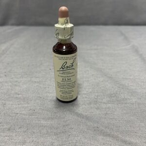 Bach Original Flower Essences Elm 0.7 fl oz 20mL Homeopathic Remedy 20511